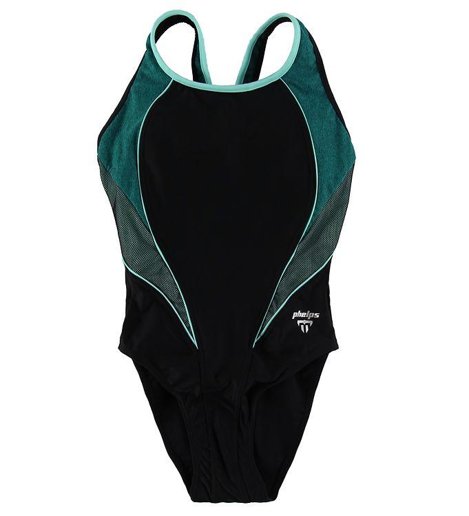 Phelps Badedragt - Hanoi - Sort Turkis