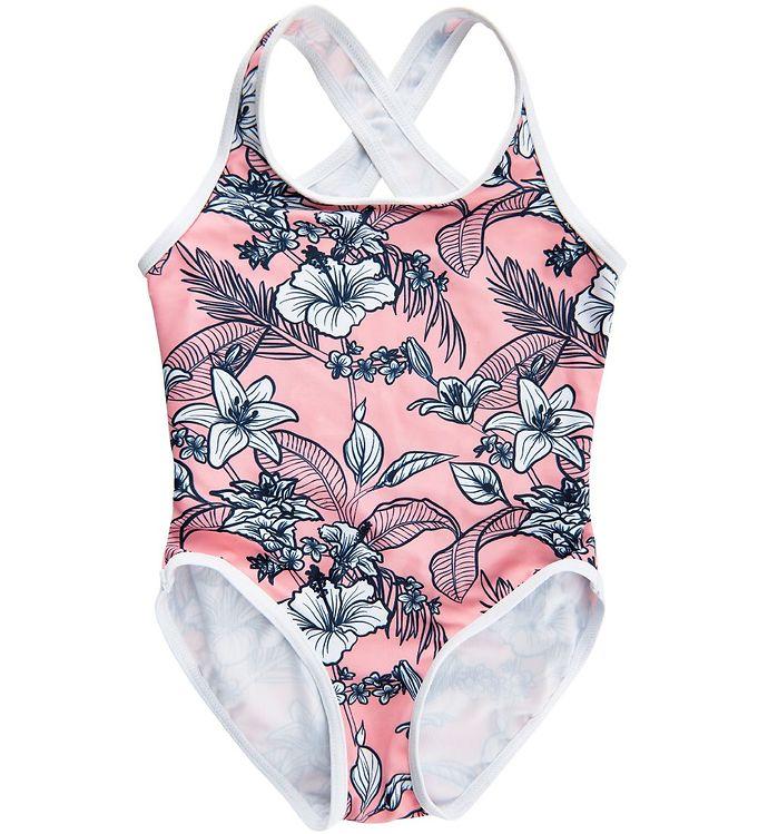 Creamie Badedragt - Pink Icing M  Blomster