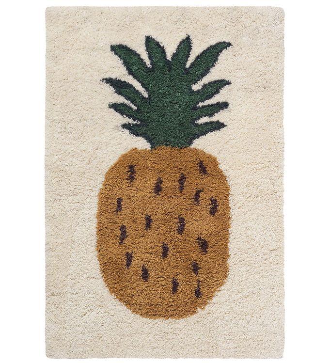 Ferm Living Gulvtæppe - Fruiticana -  X  - Ananas