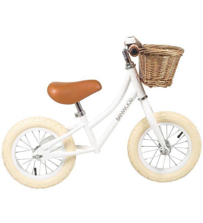 Banwood Løbecykel - First Go  - Hvid