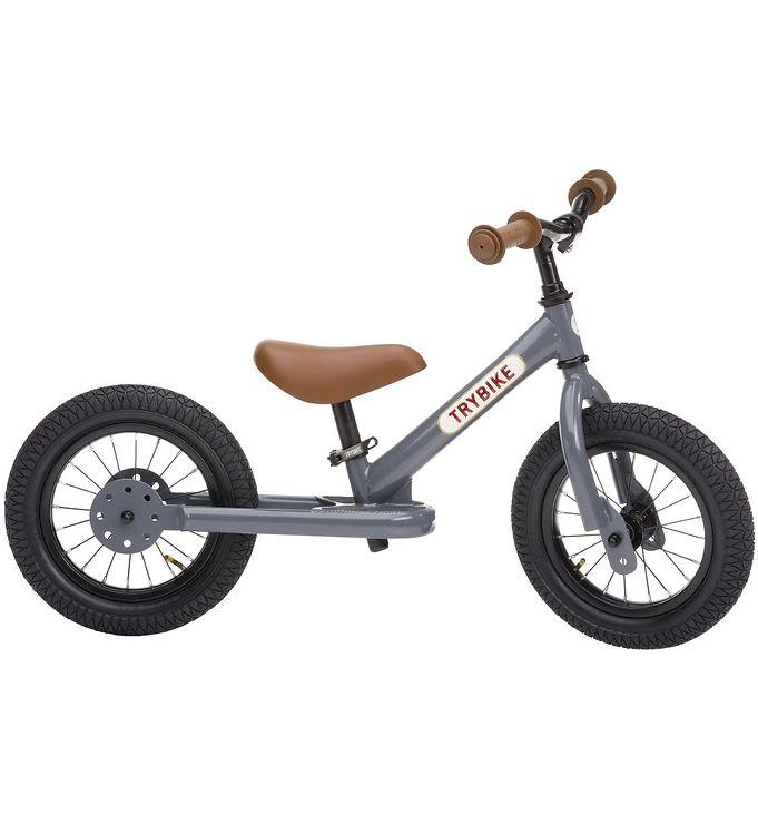 Trybike Løbecykel - Steel - Grå