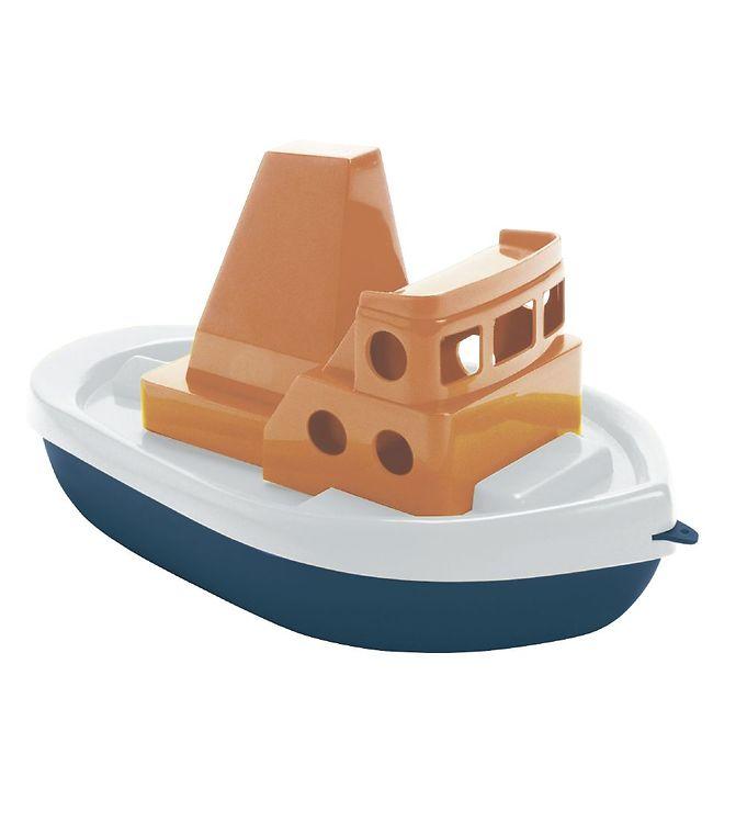 Dantoy Bio Plastic Båd -   Cm - Blå Orange