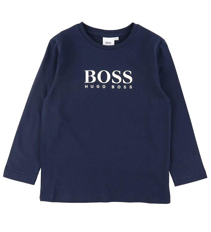 Boss Bluse - Perm - Navy