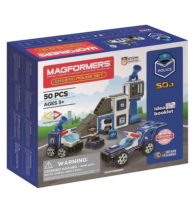Magformers Amazing Politi Sæt -   Dele