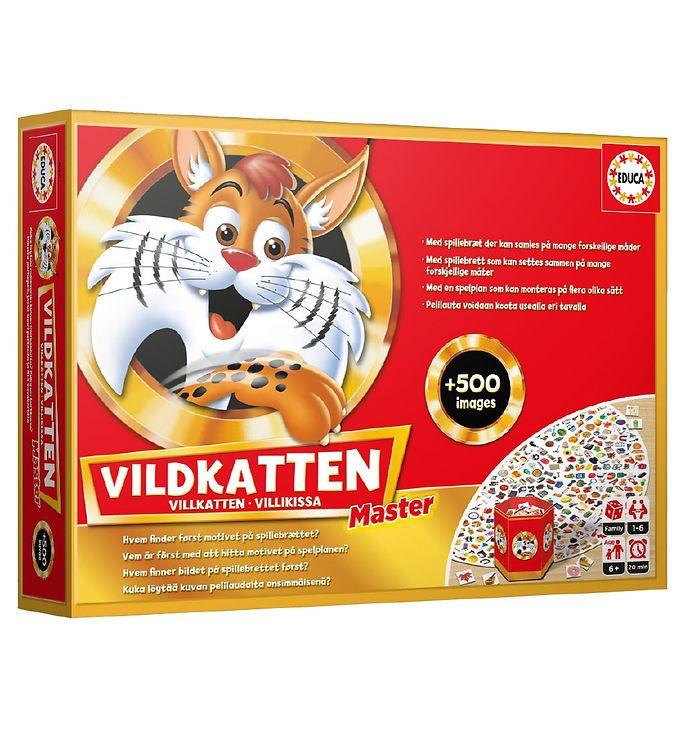 Educa Brætspil - Vildkatten Master på tilbud!