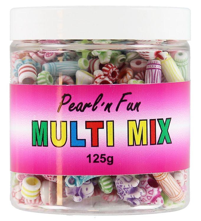 Pearl N Fun Perler -   Gram- Multifarvet