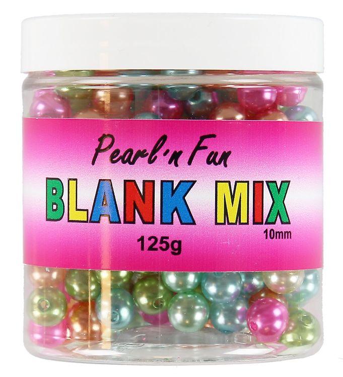 Perler fra Pearl N Fun - Blank - 125 Gram - Multifarvet