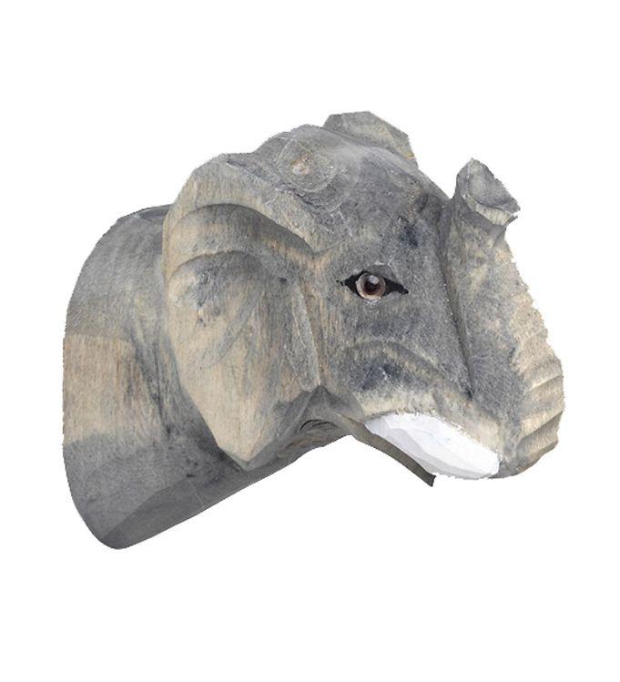 Ferm Living Knage - Håndskåret Træ - Elefant