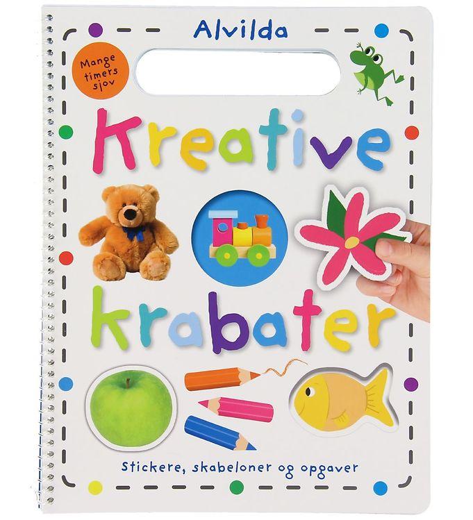 Alvilda Aktivitetsbog med Klistermærker - Kreative Krabater