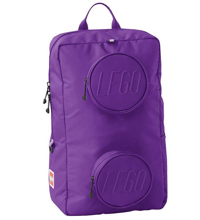 Lego Skoletaske - Signature Brick - 18 L - Medium Lilla