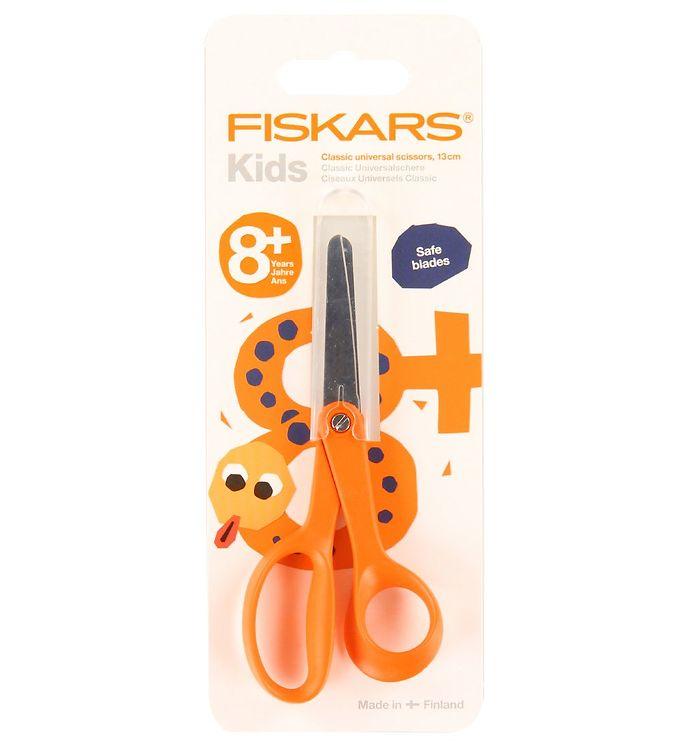 Fiskars Børnesaks til Højre Hånd - Orange Tilbud!