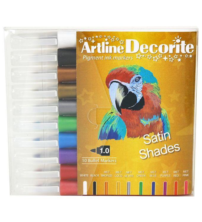 Artline Decorite Tuscher - 10 Stk - Satin Tilbud!