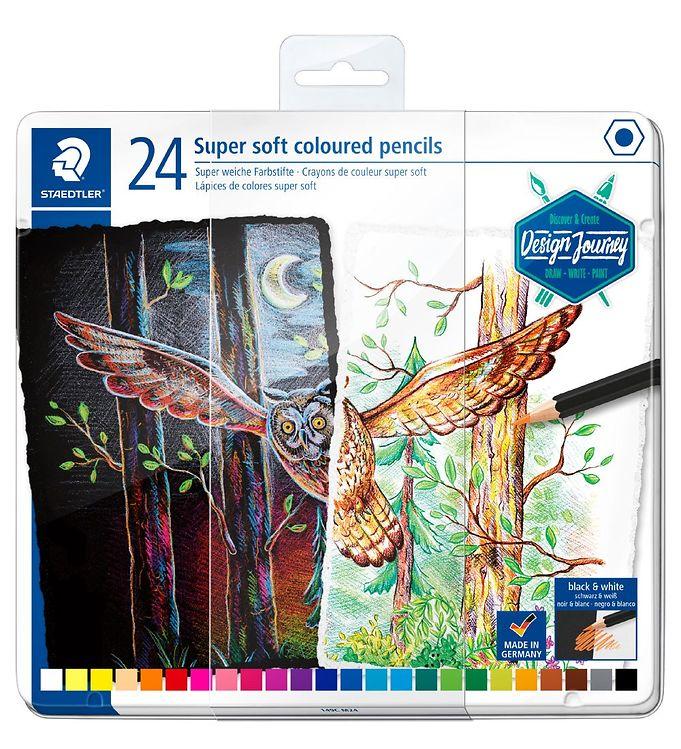 Staedtler Farveblyanter - Super Soft -   Stk