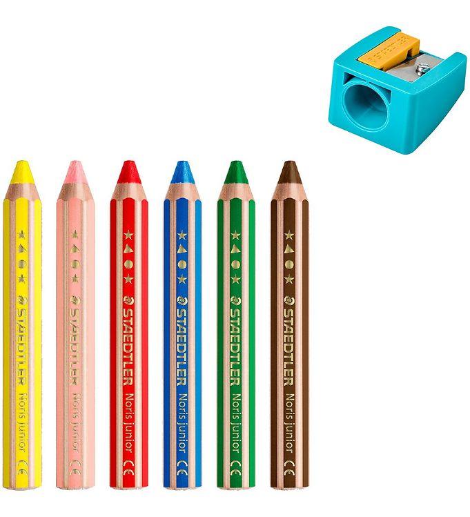 Staedtler Farveblyanter - Noris Junior -  -i-  -   Stk M  Blyant