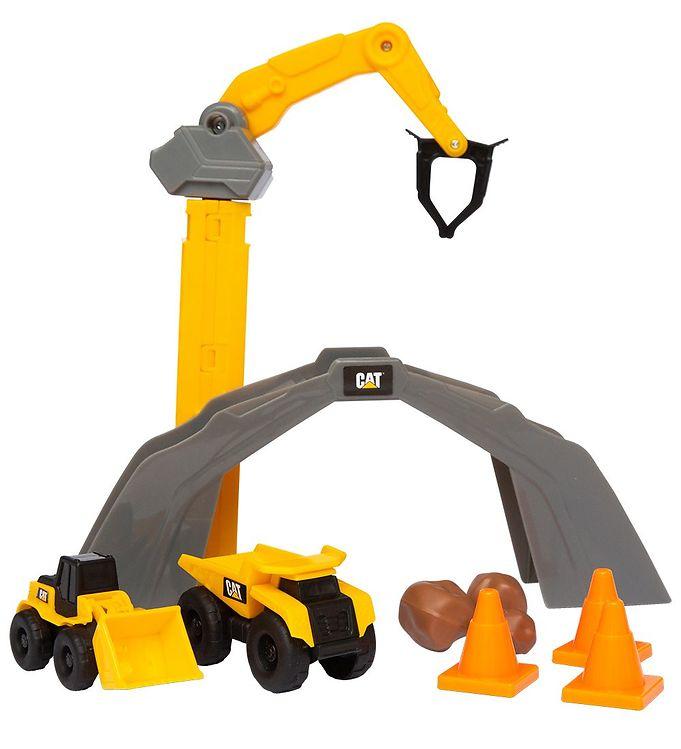 Cat Mini Arbejdsmaskiner M  Byggemåtte