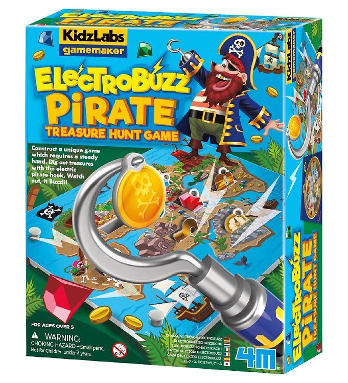 M - Kidzlabs Gamemaker - Elektro Buzz Pirat Spil