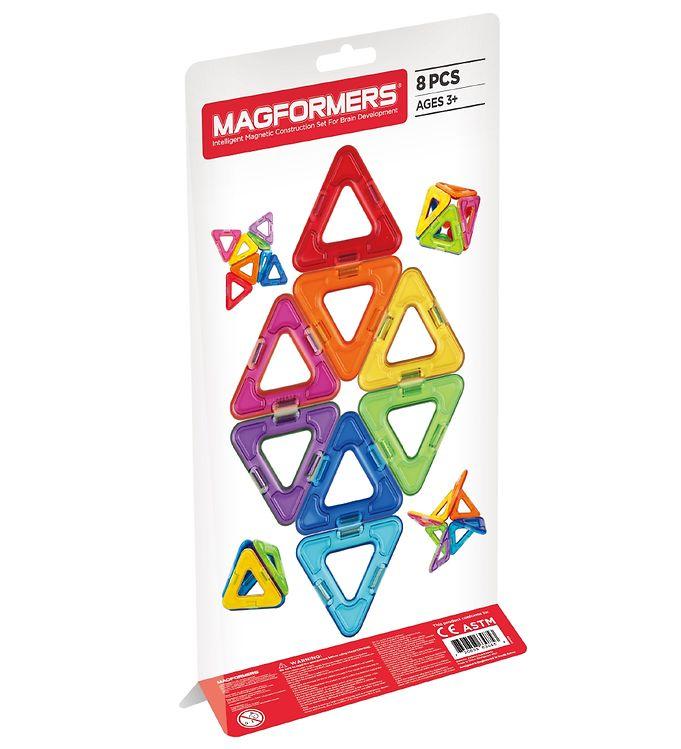 Magformers Magnetsæt - 8 Dele til Leg og Kreativitet