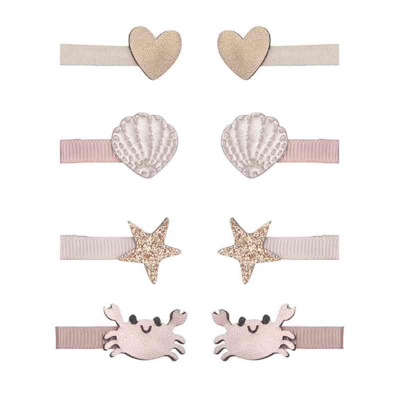 Mimi   Lula   Hårclips - Mini Cecil Crab By The Seaside