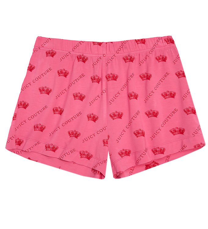Juicy Couture Natshorts - Buzz - Pink   Red Corwn Print
