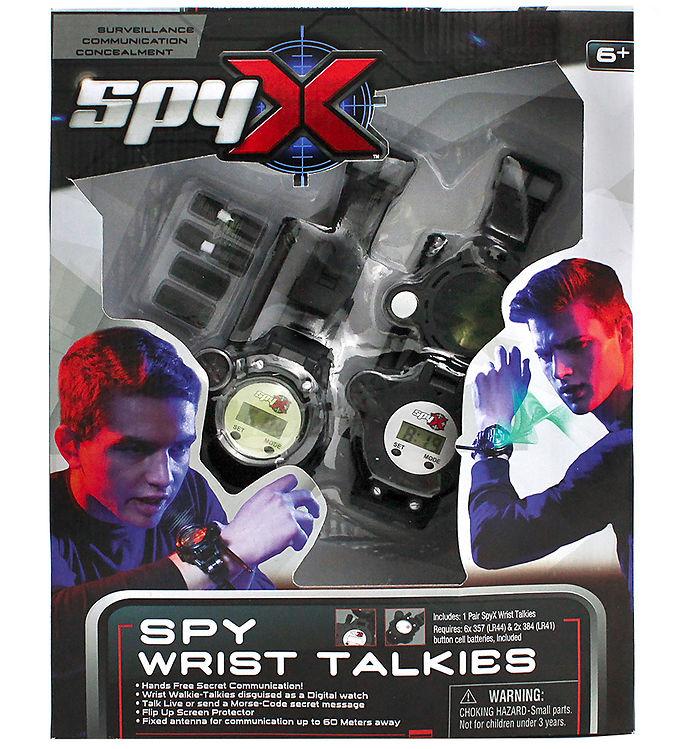 Spyx Walkie Talkies - Wrist - Sort