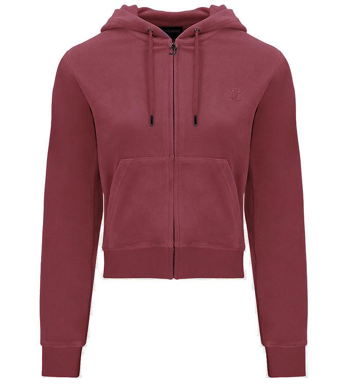 Juicy Couture Velour Cardigan i Tawny Port - Fantastisk tilbud!