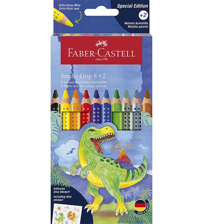 Faber-castell Farveblyanter -   Stk  - Jumbo Grip Dino