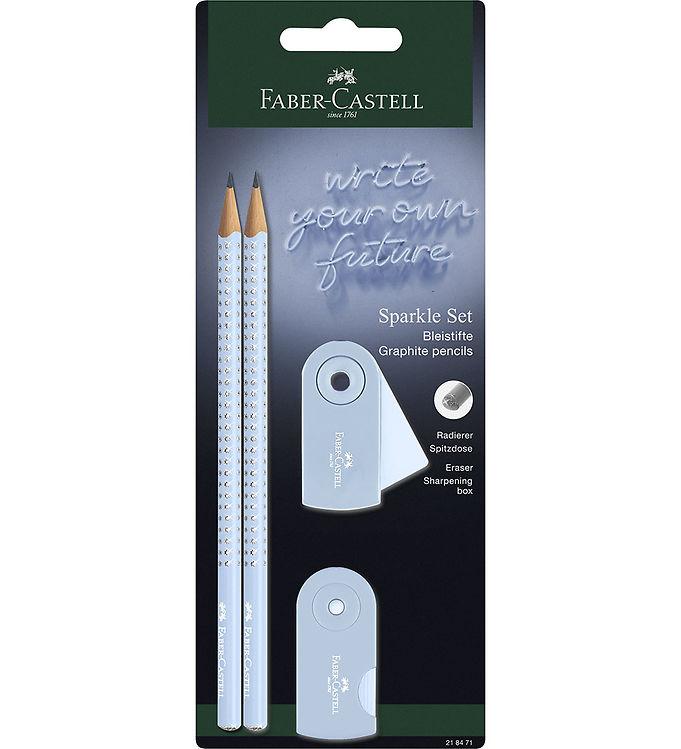 Faber-castell Blyantsæt - Sparkle -   Dele - Sky Blue
