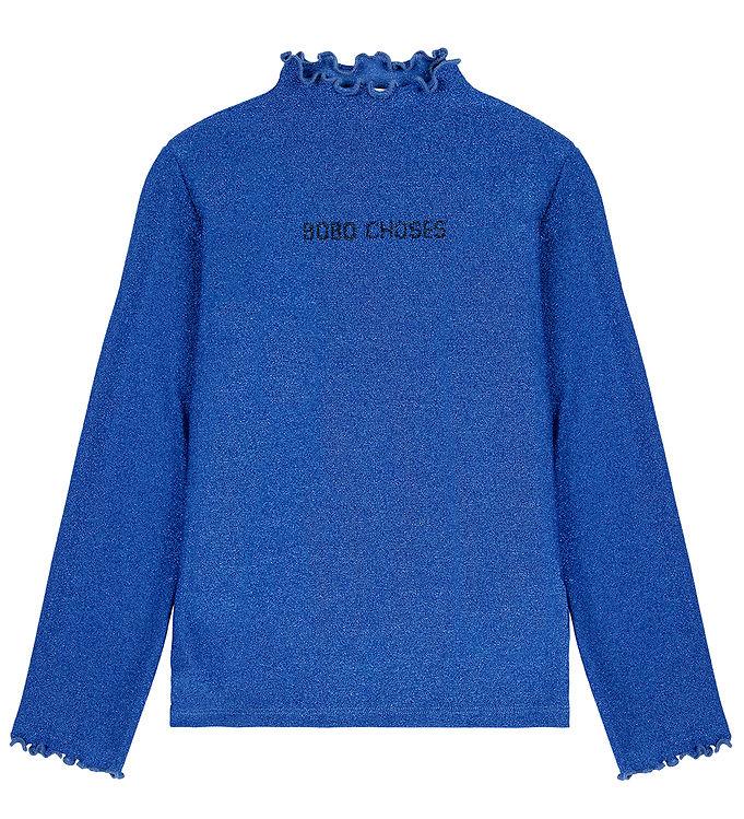 Bobo Choses Bluse - Turtle Neck - Navy Blue M  Glimmer