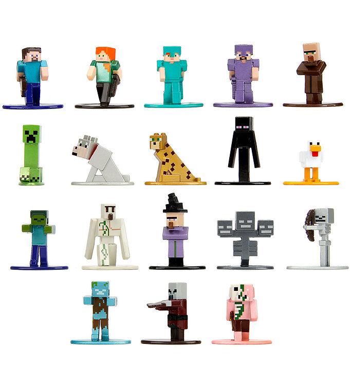 Jada Figurer -   Stk  - Minecraft Multi-pack Nanofigs