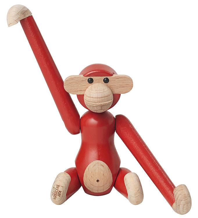 Kay Bojesen Abe Træfigur - Vintage Mini i Rød