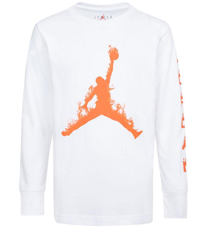Jordan Bluse - Hvid Orange