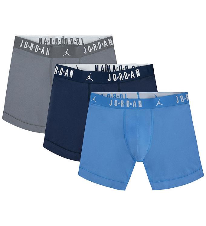 Jordan Boxershorts -  -pak - Blå Navy Grå