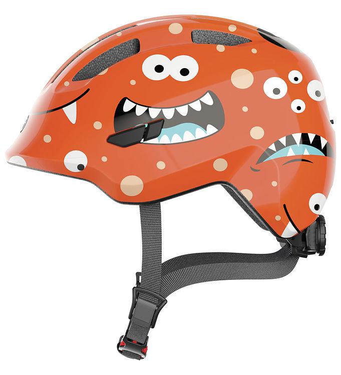 Abus Cykelhjelm - Smiley   - Orange Monster
