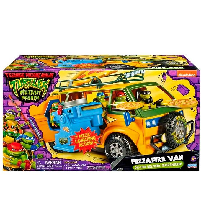 Turtles Bil -   Cm - Pizzafire Van