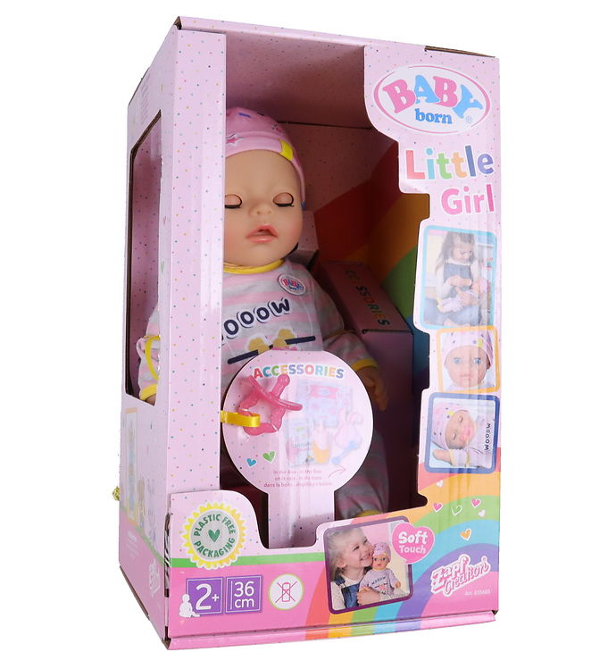 Baby Born Dukke - Little Girl -   Cm -   Funktioner