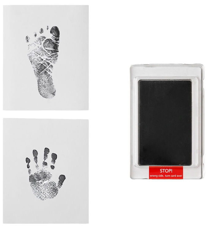 Dooky Hånd- Og Fodaftryk Sæt - Happy Hands Inkless Pads