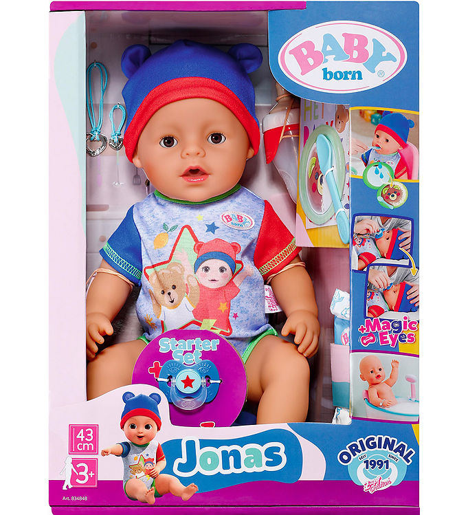Baby Born Dukke - Jonas -   Cm -   Funktioner