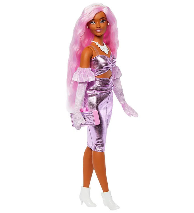 Barbie Dukke -   Cm - Deuxe Style Metallic Latina