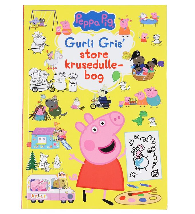 Alvilda Aktivitetsbog - Gurli Gris  Store Krusedullebog - Dansk