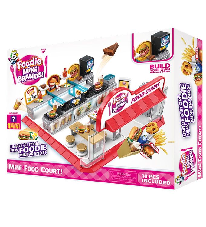 Surprise - Mini Brands - Foodie -   Dele - Mini Food Court
