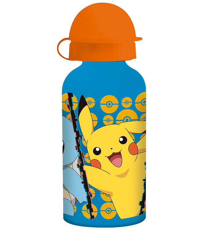 Pok? Mon - Drikkedunk -   Ml - Aluminium - Blå Gul M  Pikachu