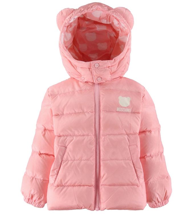 Moschino Dunjakke - Sugar Rose M  Hvid
