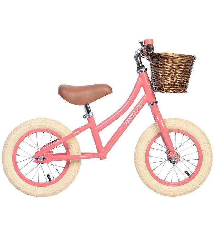 Banwood Løbecykel - First Go  - Coral