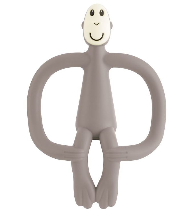 Matchstick Monkey Bidering - Monkey Teething - Grey