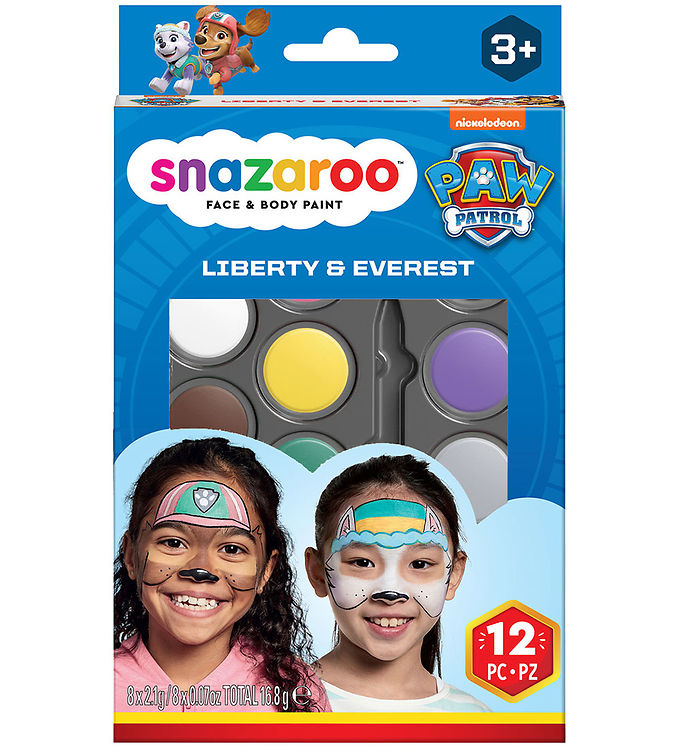 Snazaroo Ansigtsmaling -   Dele - Paw Patrol - Liberty   Evere