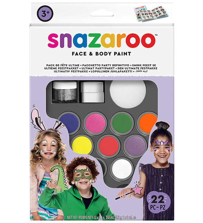 Snazaroo Ansigtsmaling -   Dele - Party