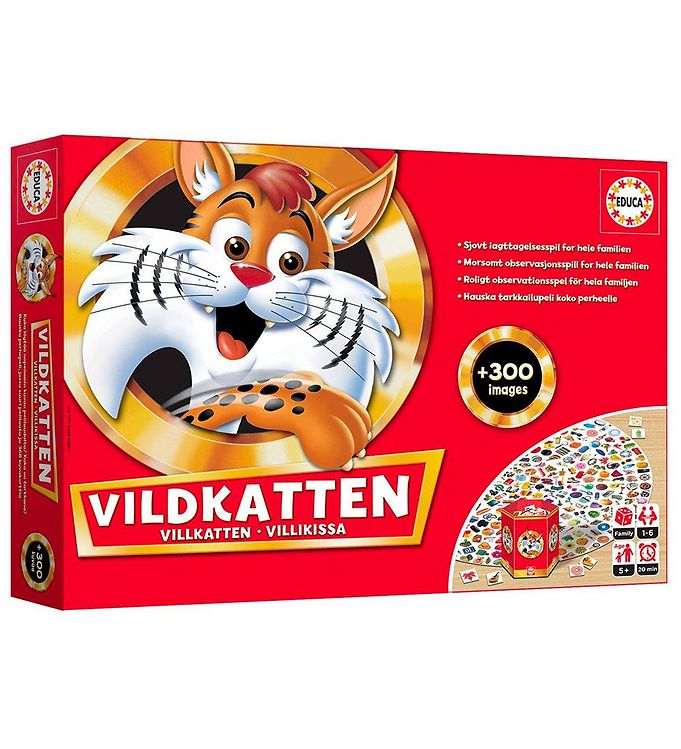 Educa Brætspil - Vildkatten Classic