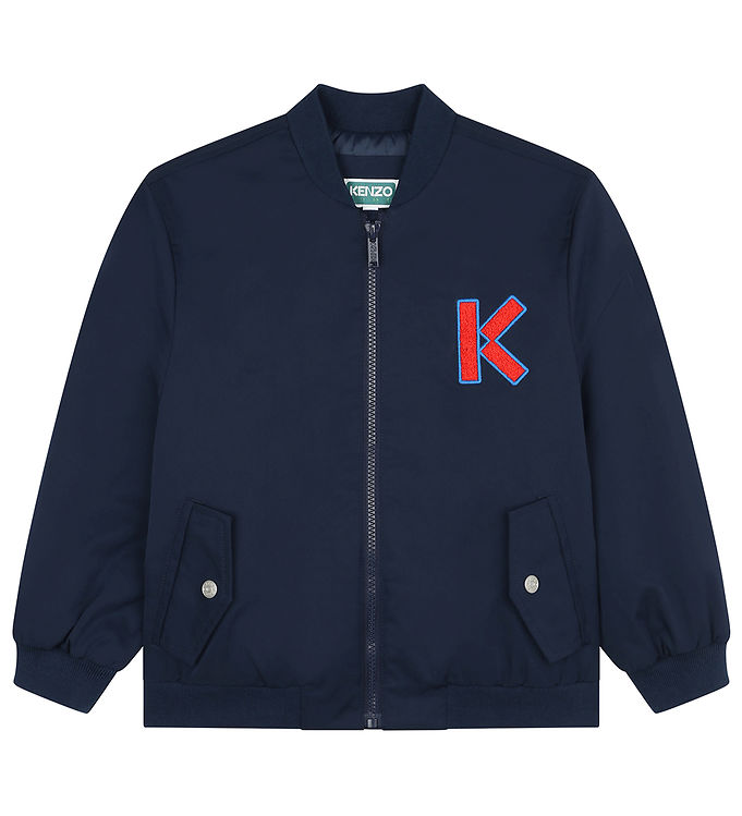 Kenzo Jakke - Navy M  Rød