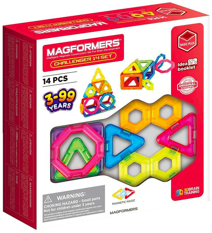Magformers Magnetsæt -   Dele - Challenger