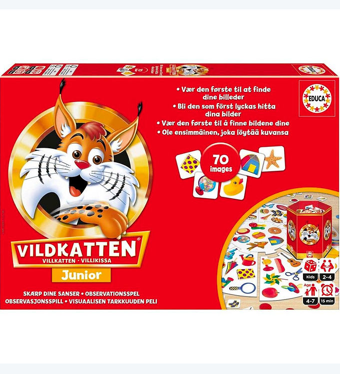 Educa Brætspil - Vildkatten Junior